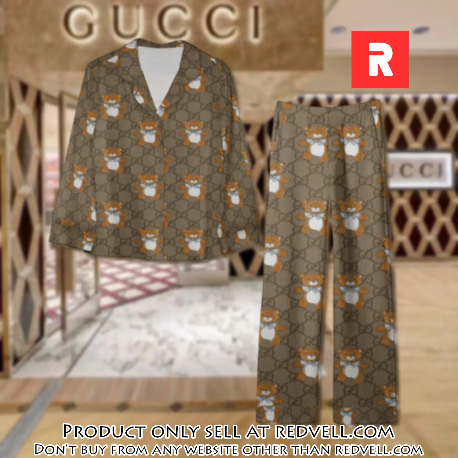 Trending luxury gc satin pajama set pjs1061 rv5546509